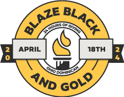 Blaze Black and Gold: 24 Hours of Giving | April 18 | Ohio Dominican